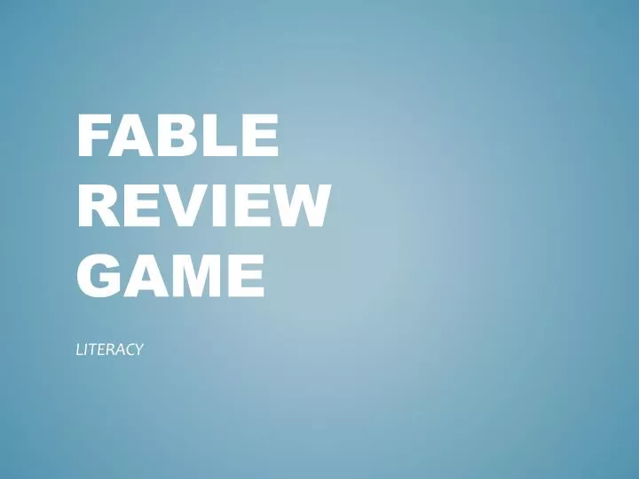 fable review game