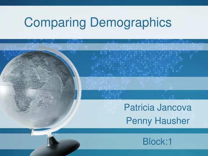 comparing demographics