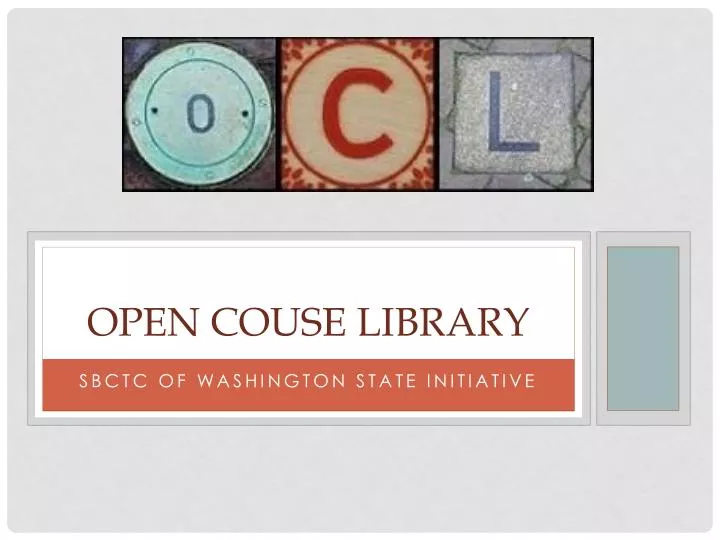 open couse library