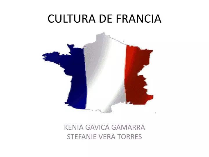 cultura de francia