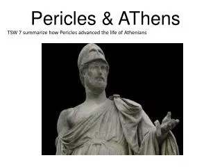 Pericles &amp; AThens