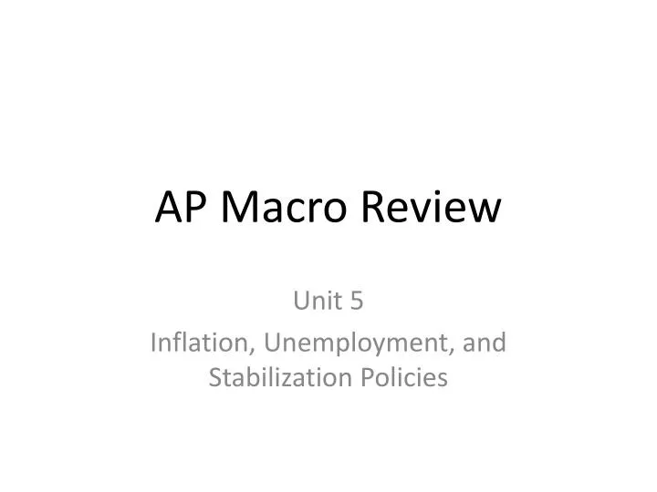 ap macro review
