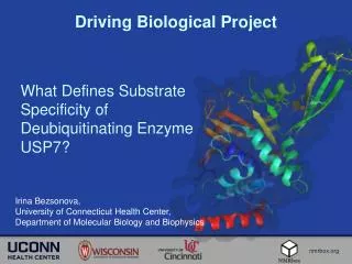 Driving Biological Project