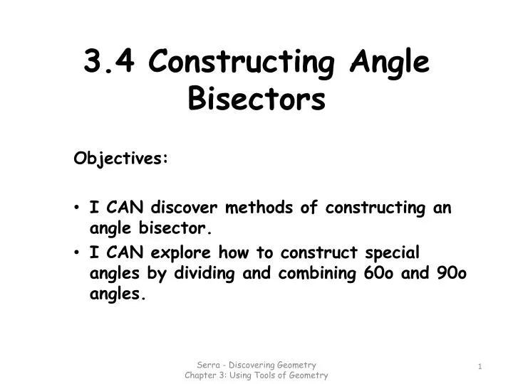 3 4 constructing angle bisectors
