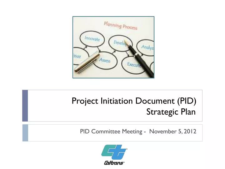 project initiation document pid strategic plan