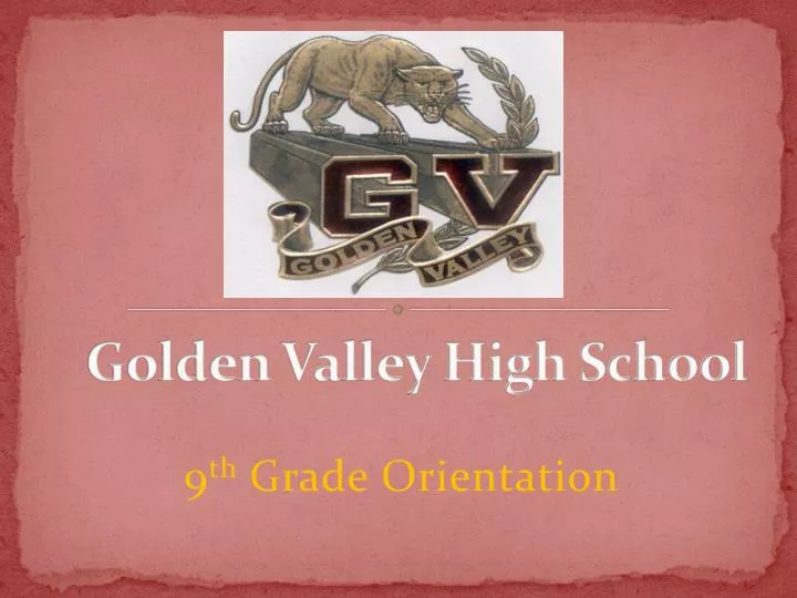 golden valley high school