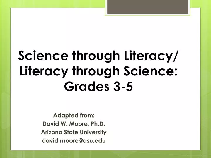 science through literacy literacy through science grades 3 5