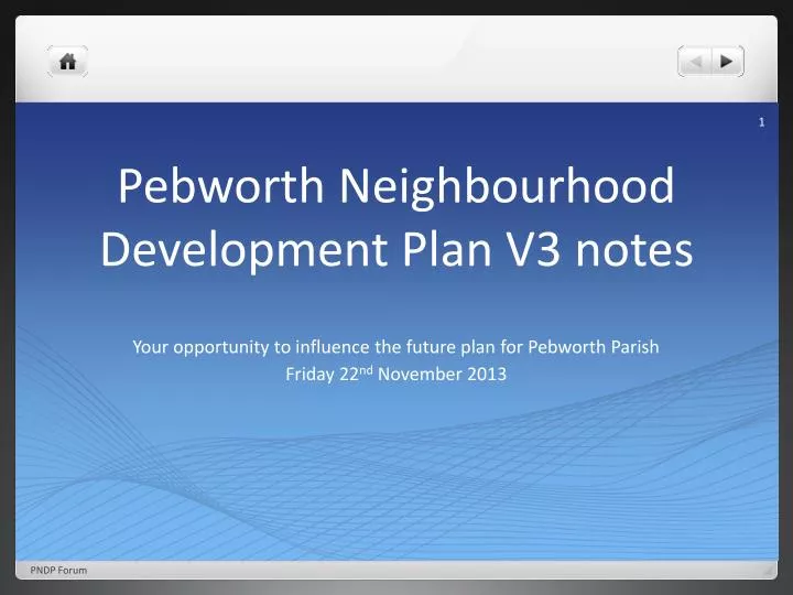 pebworth neighbourhood development plan v3 notes