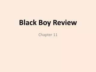 Black Boy Review