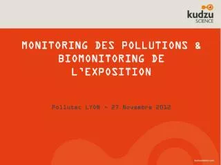 monitoring des pollutions biomonitoring de l exposition
