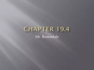 Chapter 19.4