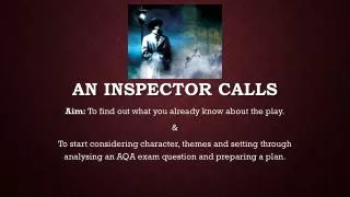 an inspector calls