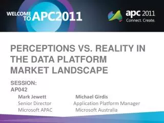 Perceptions vs. reality in the data platform market landscape