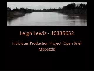 Leigh Lewis - 10335652