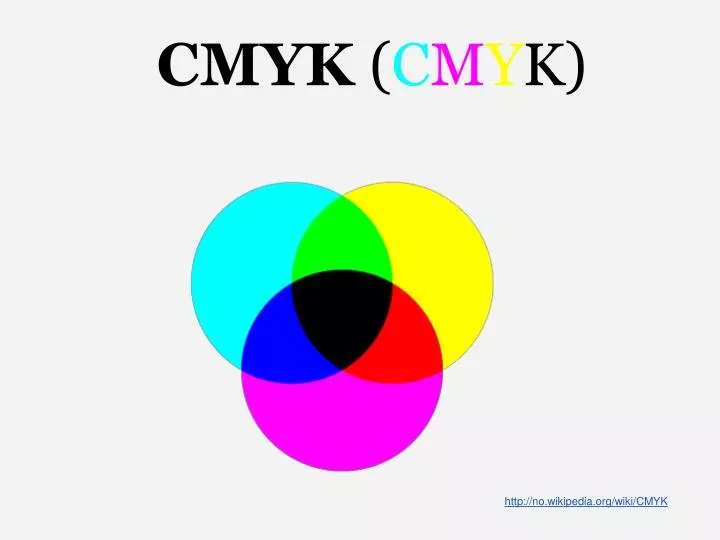 cmyk c m y k