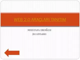 web 2 0 ara lari tanitim