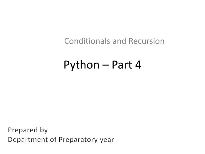 python part 4