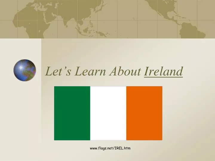 let s learn about ireland