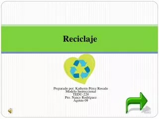 reciclaje