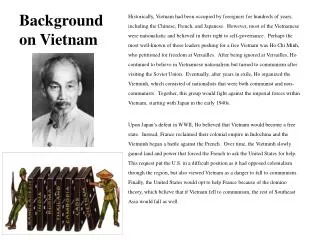 Background on Vietnam