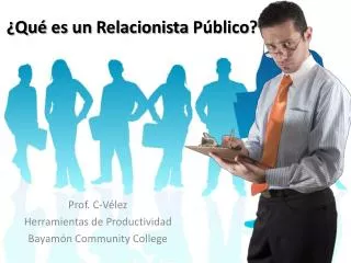 qu es un relacionista p blico