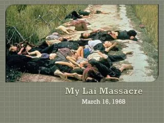 My Lai Massacre