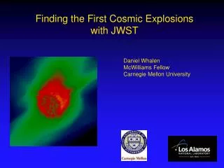 Finding the First Cosmic Explosions with JWST