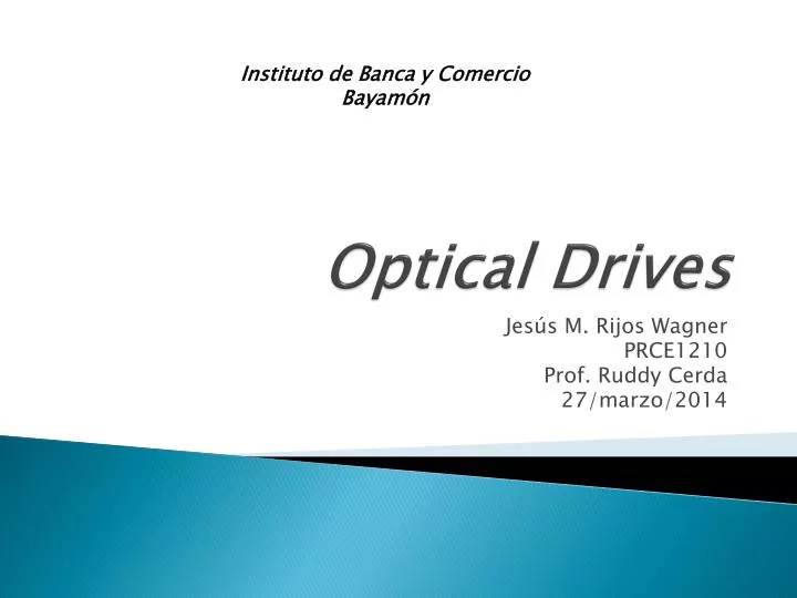 optical drives
