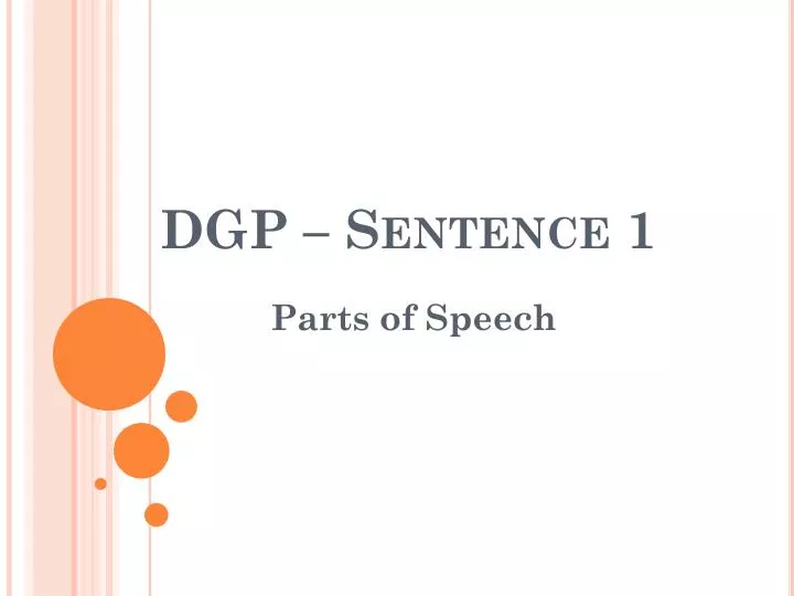 dgp sentence 1