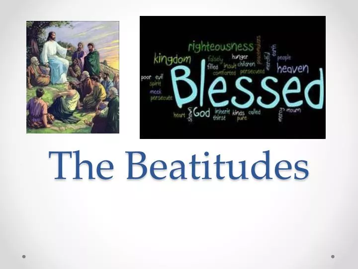 the beatitudes