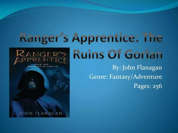 ranger s apprentice the ruins of gorlan