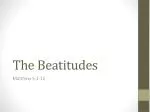 PPT - The Beatitudes PowerPoint Presentation, Free Download - ID:2689355