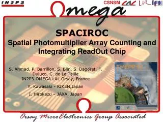 SPACIROC Spatial Photomultiplier Array Counting and Integrating ReadOut Chip