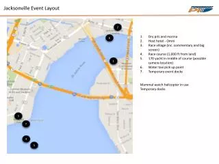 Jacksonville Event Layout