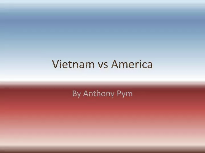 vietnam vs america