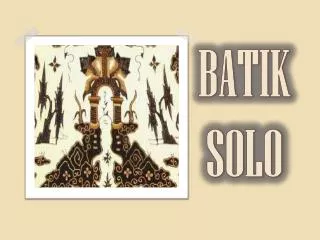 batik solo