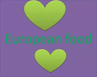 European food