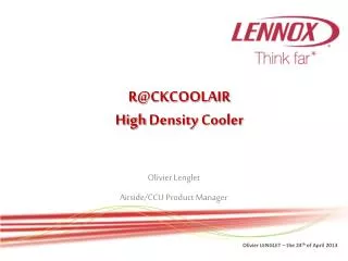 R@CKCOOLAIR High Density Cooler