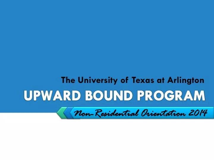upward bound program