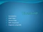 Ultrasound - slide 1