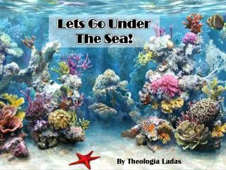 Lets Go Under The Sea!