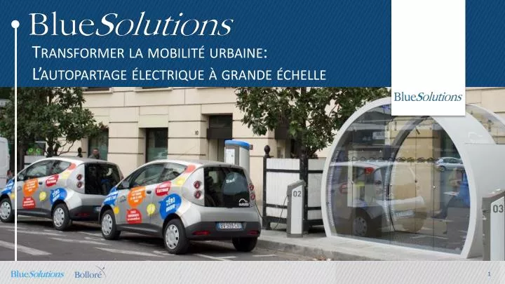 transformer la mobilit urbaine l autopartage lectrique grande chelle