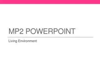 MP2 Powerpoint