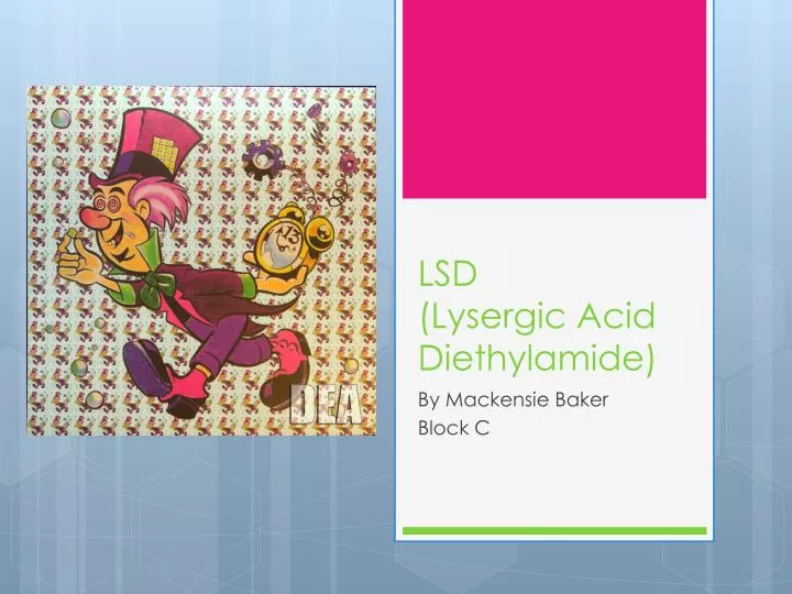 lsd lysergic acid diethylamide