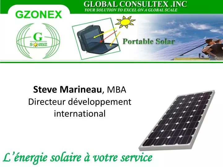 steve marineau mba directeur d veloppement international