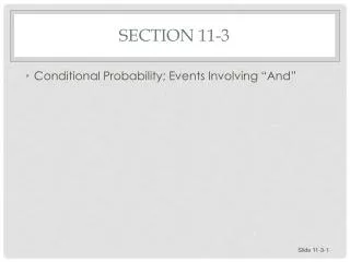 section 11 3