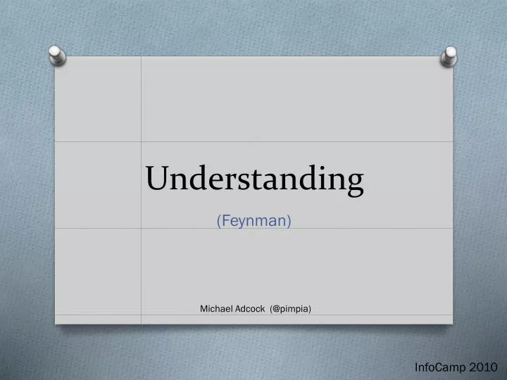 understanding