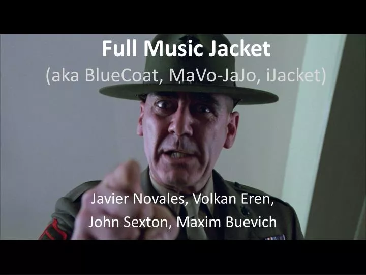 full music jacket aka bluecoat mavo jajo ijacket