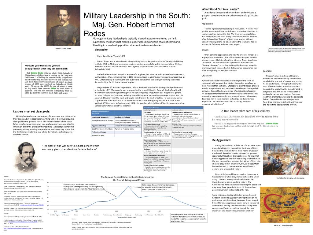 PPT - The Essential Qualities of Leadership: Lessons from General ...