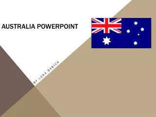 Australia PowerPoint